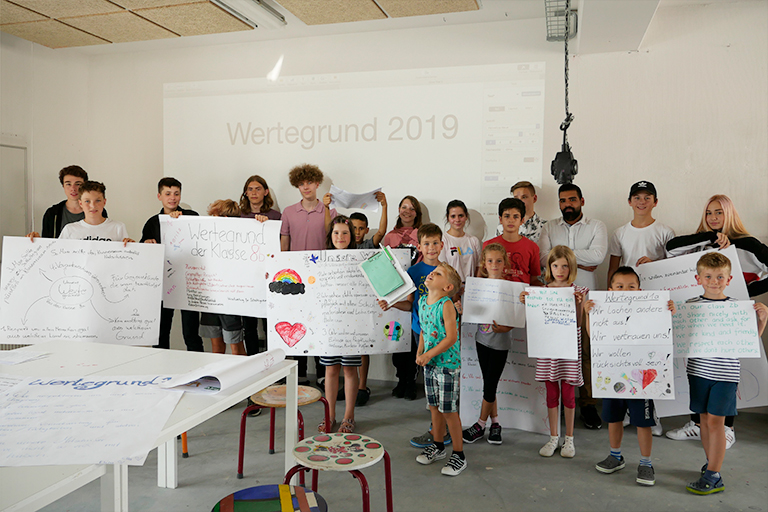 Wertegrund der Klax Schule 2019/2020