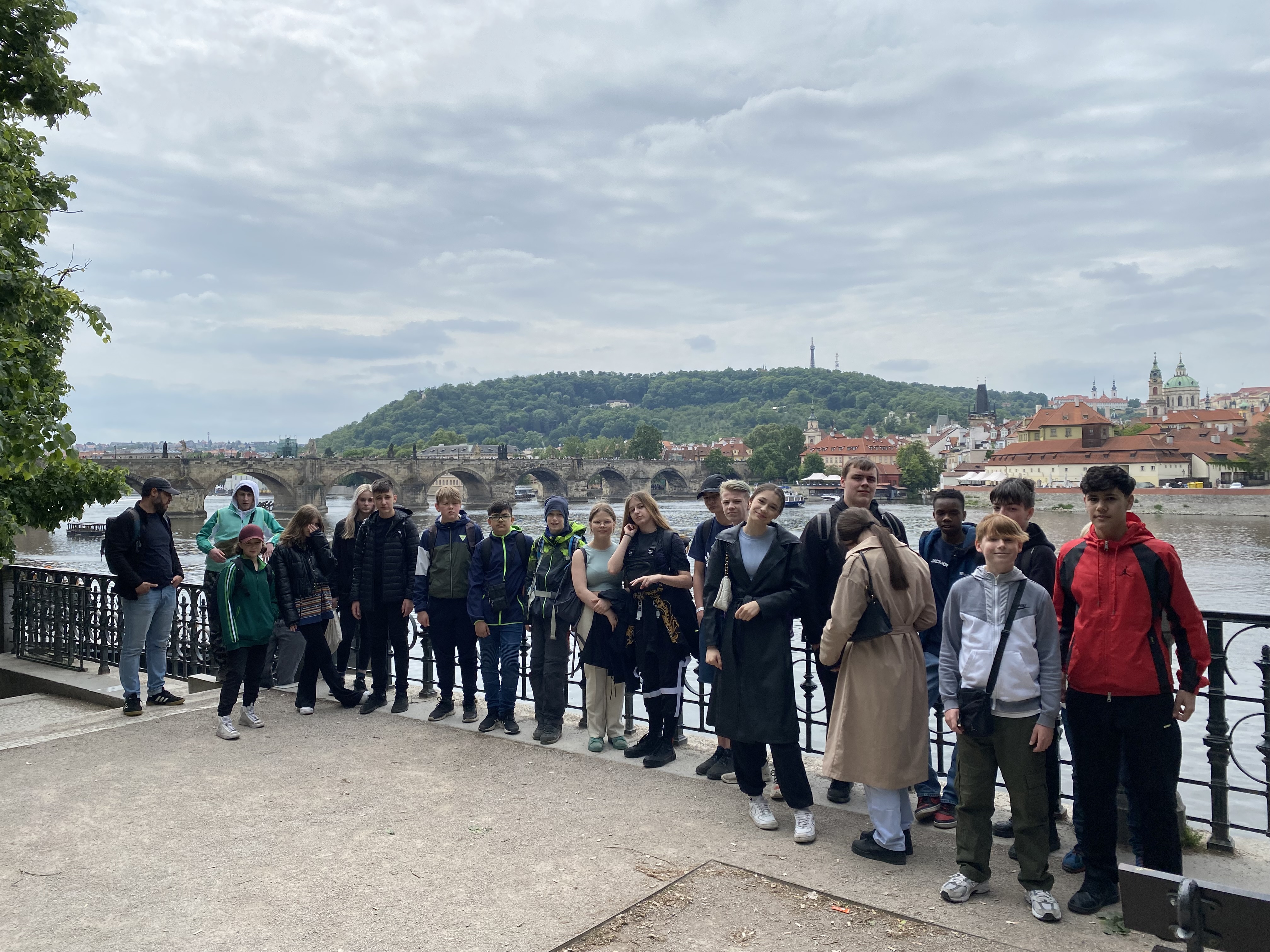 Gruppenfoto Prag