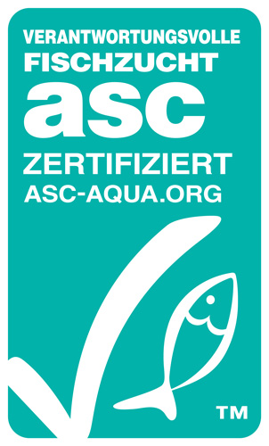 ASC Siegel - verantwortungsvolle Fischzucht