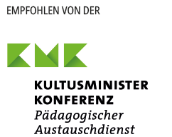 Empfohlen von der Kultusminister Konferenz – Pädagogischer Austauschdienst