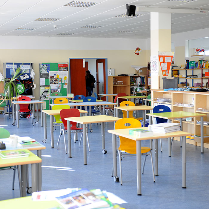 Klax Schule Klassenraum