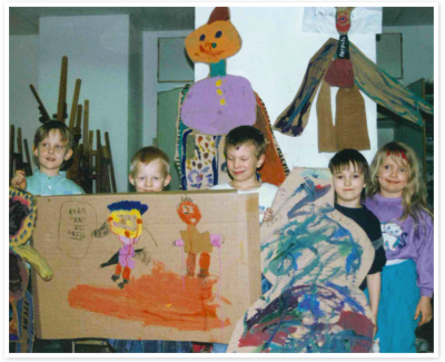 1994: Kinder im Schülerladen