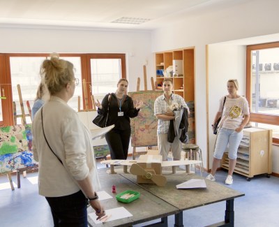 Führung durch das Klax Modellhaus