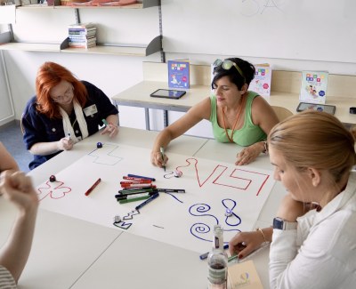 Aktiver Workshop "Coding-Werkstatt"