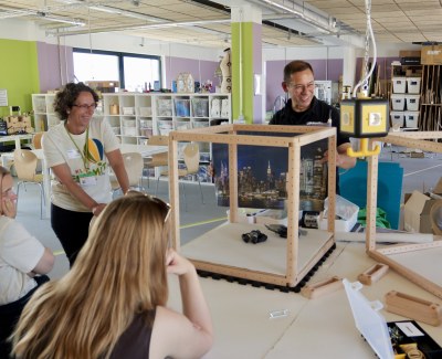 Aktiver Workshop "TinkerQube"