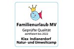 Siegel Familienurlaub MV - Geprüfte Qualiät zertifiziert bis 2022 Siegel Familienurlaub MV - Geprüfte Qualiät zertifiziert bis 2022