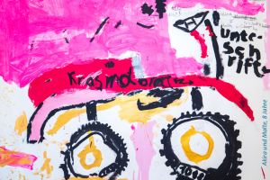 Malereien und Tüfteleien aus Kursen der JugendKunstSchule Pankow