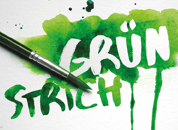 Grünstrich – Künstlerische Botschaften für Klima- und Umweltschutz