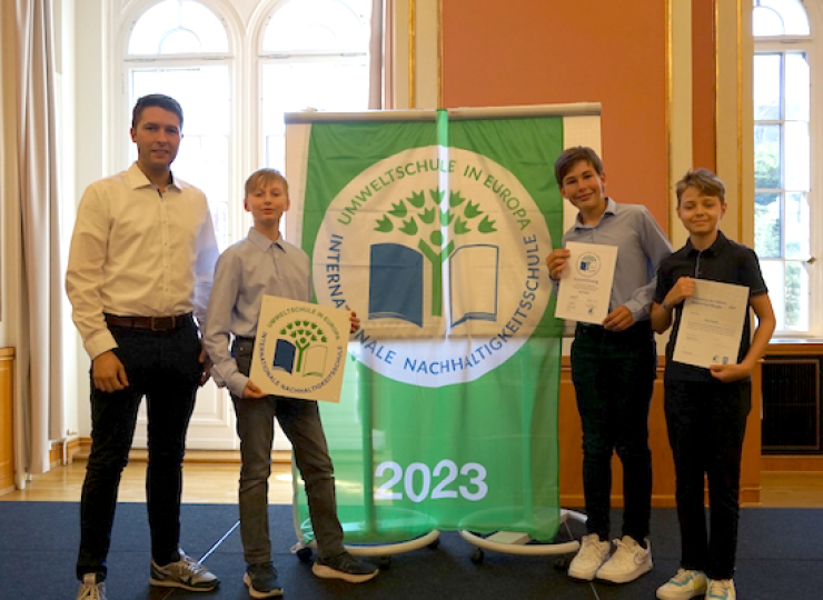 Klax Schule erhält Auszeichnung Umweltschule
